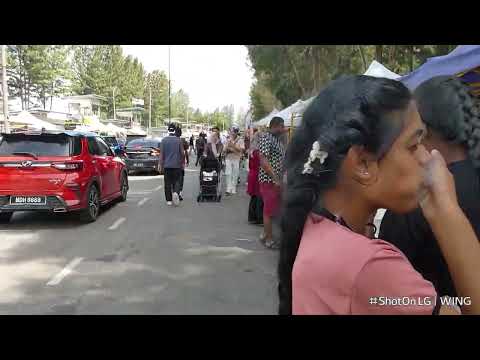 LG Wing 5G Gimbal Pan Follow Mode video test @ Klebang Beach, Malacca