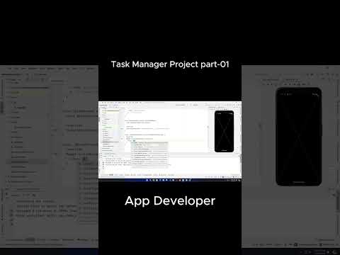 Build Your First Task Manager App From Scratch! part 01