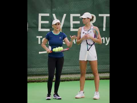 How to Set Up and Execute your Backhand Down the Line with Chris Evert