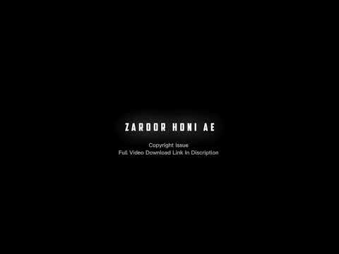 Zaroor × Tere Bina | Black Screen Lyrics Status