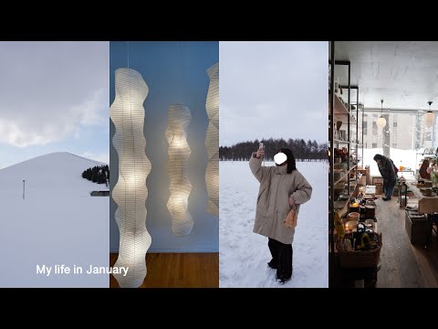 My life in January | 年末ぶりの北海道帰省stroll shopping | 東京散歩