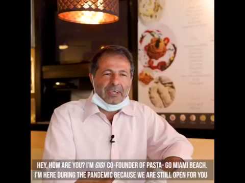 Pasta-go delivery and take out in compliance with CDC regulations