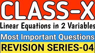 chapter 3 maths class 10 ! linear equations in two variables ! chapter 3 maths class 10 cbse !