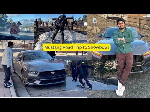 Road Trip to Arizona Snowbowl in a Mustang! | Flagstaff Winter Adventure