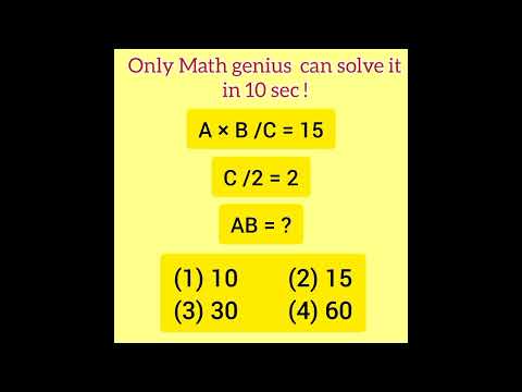 Brain booster #shorts #maths #ytshorts