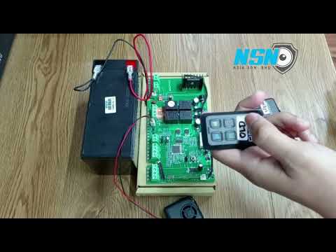 D'NOR TURBO 880 ELECTRONIC CONTROL PANEL WITH BUILD IN 433 RECEIVER