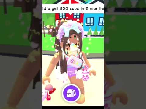 how did I get 800 subs in 2 months #roblox #adoptmeedit #robloxedit #shorts