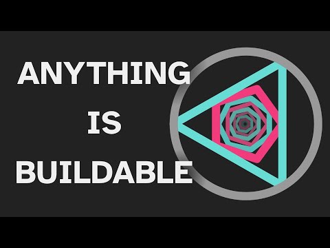 Building with infinite polygons