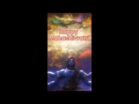 Lord Shiva Mahashivratri WhatsApp status full screen