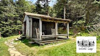 LeConte Lodge Cabin Tour 2023 - Mt. LeConte - Great Smoky Mountains
