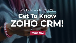 Zoho CRM - Optimize your customer interactions