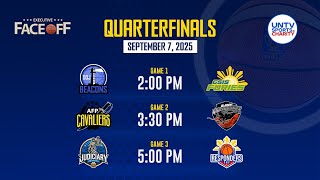 UNTV Cup Executive Face-off Quarterfinals at Novadeci Convention Center, QC | September 7, 2025