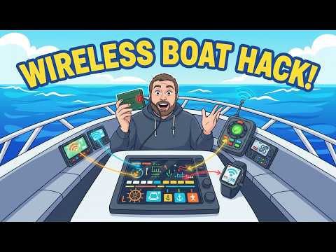 Nauti-Control N2K Wireless Box | Full Demo – EV100 Autopilot Remote, iWatch App& OpenCPN Integration