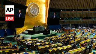 LIVE: World leaders speak at UN General Assembly 2026 (Day 4 speeches)