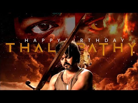 Thalapathy Vijay Birthday WhatsApp status 2023 Leo lokesh