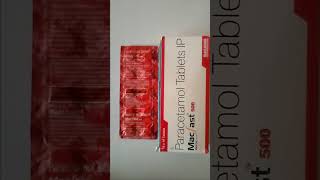 Macfast 500 tablet use in Hindi||paracetamol 500mg review
