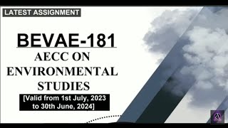 BEVAE 181 BCOMG SOLVED ASSIGNMENT IN ENGLISH 23-24 | BEVAE 181 SOLVED ASSIGNMENT 23-24 | FREE PDF 😮😦