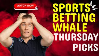 Sports Betting Whale Picks for Thursday January 15, 2026