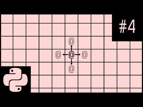 Python Tkinter Tutorial | 2D Grid Based Map Part 4  - Wraparound Map