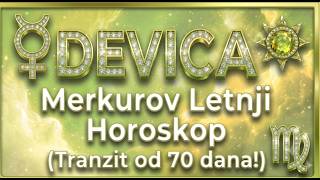 DEVICA ☀️ Merkurov Letnji Horoskop (Tranzit od 70 dana!) — Retki su ljudi s kojima tišina prija