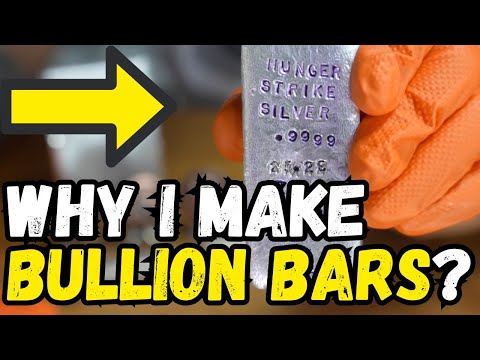 Why I Make Silver Bullion Bars for Stacking