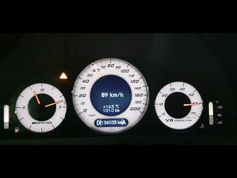 CLK 500(550)0-150km/h,no traction