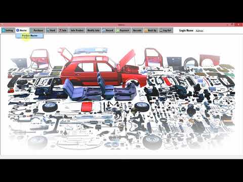 Latest Billing Software for Automobiles Spare Parts Shop