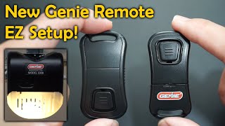 Programming Your Genie Remote with Ease! (G1T, G1T-BX, 38501R)