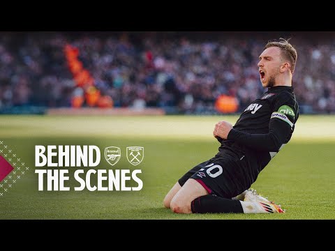 Bowen's Winner in North London ⚒️ | Arsenal 0-1 West Ham | Behind The Scenes 🎥