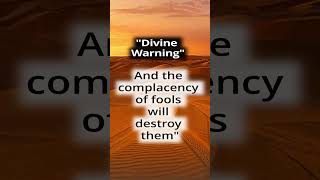The Perils of Naivety and Complacency: Unveiling the Dangers of Proverbs 1:32