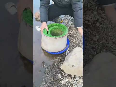 Small gold panning chute that can be operated by one person #machine #goldchute