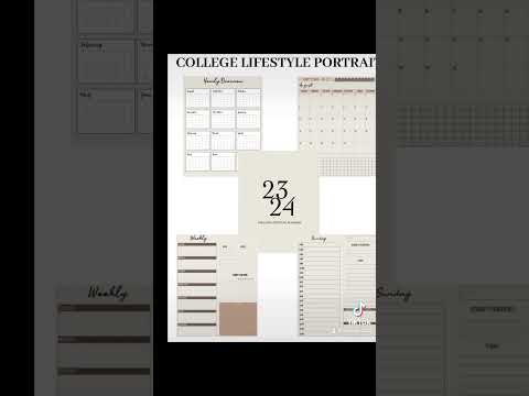 SHOP COLLEGE PLANNERS🩷! #donotowncopyrights #college #planner #digitalplanners