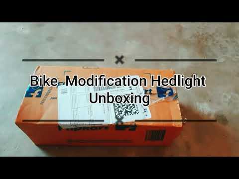 Bike Modified Headlight Unboxing in flipkart Shoping  best product under Rs .278🥰🥰🤑 #flipkart