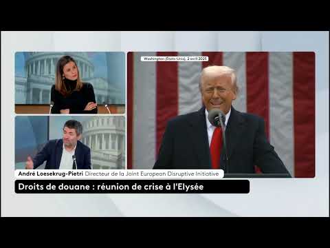 JEDI on France Info TV – 3 April 2025 – Extract 1 - On the Trade War