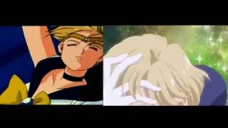 美少女戰士 天王星 海王星 變身 比較 Crystal Uranus Neptune 90s VS Crystal Henshin Make Up