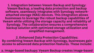 Efficient Data Protection and Recovery: Exploring Veeam Backup Solutions