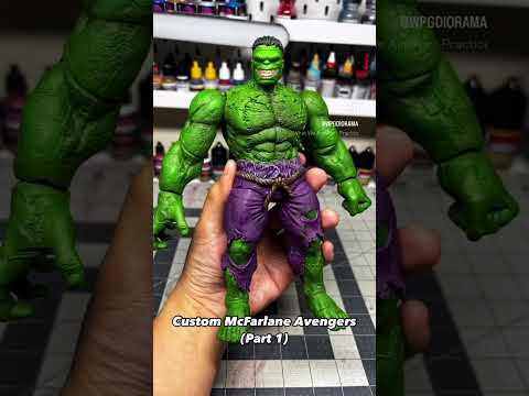 Custom McFarlane Avengers #actionfigure #mcfarlanedcmultiverse #mcfarlanetoys #customactionfigures