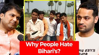 Why Do People Hate Biharis In India? - The Real Reason | Mrityunjay Sharma | Raj Shamani Clips