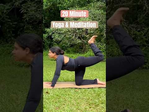 Morning Yoga Flow Before Working Out 🤸🏾 #yogaathome #morningroutine #yogaforbeginners