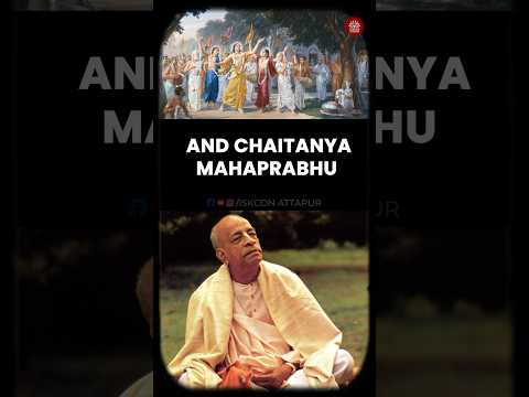 His Divine Grace Srila Prabhupada inspirational words about Sri Chaitanya Mahaprabhu #iskcon