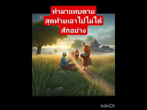 หามาทำมาแทบตายสุดท้ายตายไปเอาไปไม่ได้สักอย่าง