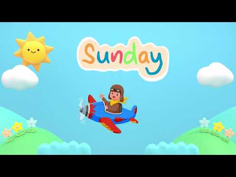 Days of the Week Song - Kiddo Playful Sing Along