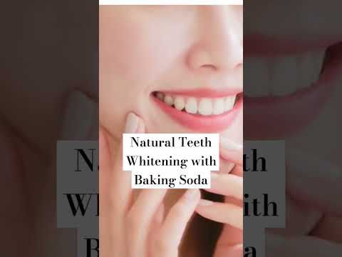 Natural Teeth Whitening with Baking Soda |Health Hub #teethwhitening #naturalremedy