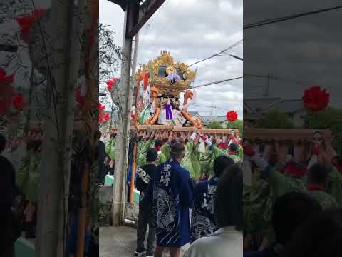 2024 富嶋神社 東釜屋屋台 ちょうさ#3