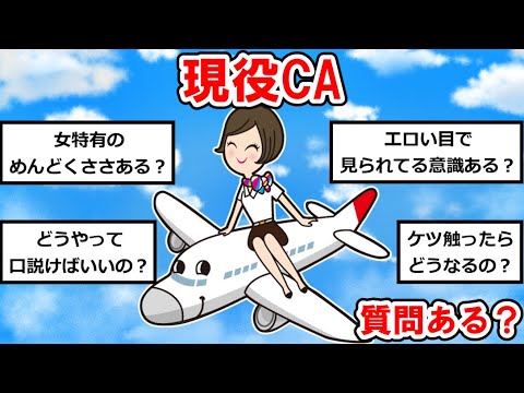 【現役○○まとめ】現役CAだけど質問ある？