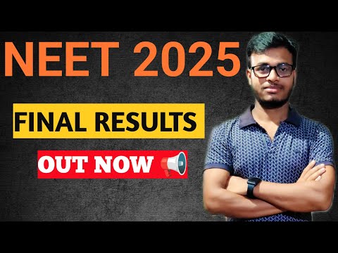 NEET 2025 Results Out 🔥 || NTA Official Update 📢