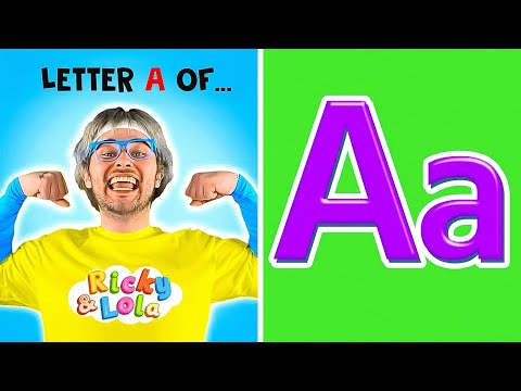 Sing, dance, and learn with Ricky | The alphabet & emotions 🕺😊