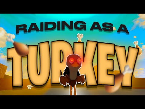 Raiding As A Turkey in Da Hood + Keyboard ASMR