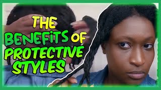 I bet you didn't know this about PROTECTIVE STYLES #shorts #naturalhair #protectivestyles #braids