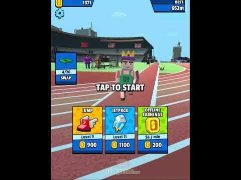 Ready...set..JUMP! Blast off with Jetpack Jump #gameplay #gamereels #hypercasualgames